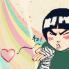 rock lee kiss